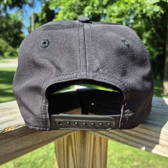 Golf Club Signatures Crossed Adjustable Baseball Hat - Black - Picture 3 of 6